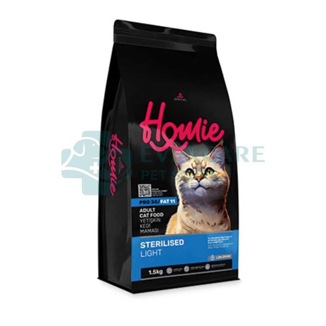Homie Sterilised Adult Cat Food - 1.5 KG